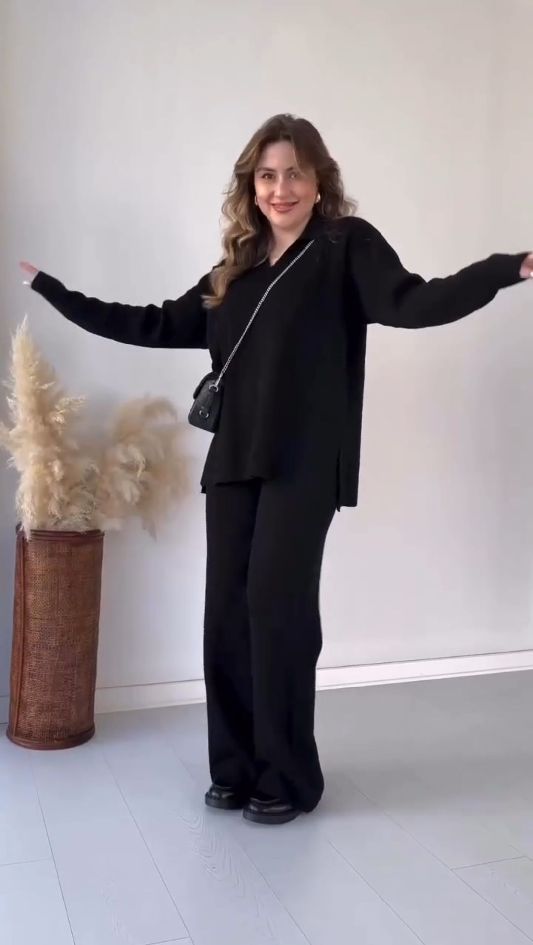 V-Neck Casual Linen Set